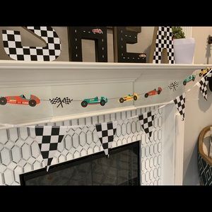 Race Themed Party Decor